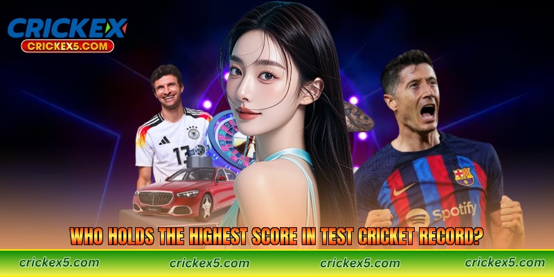 Who Holds the Highest Score in Test Cricket Record?